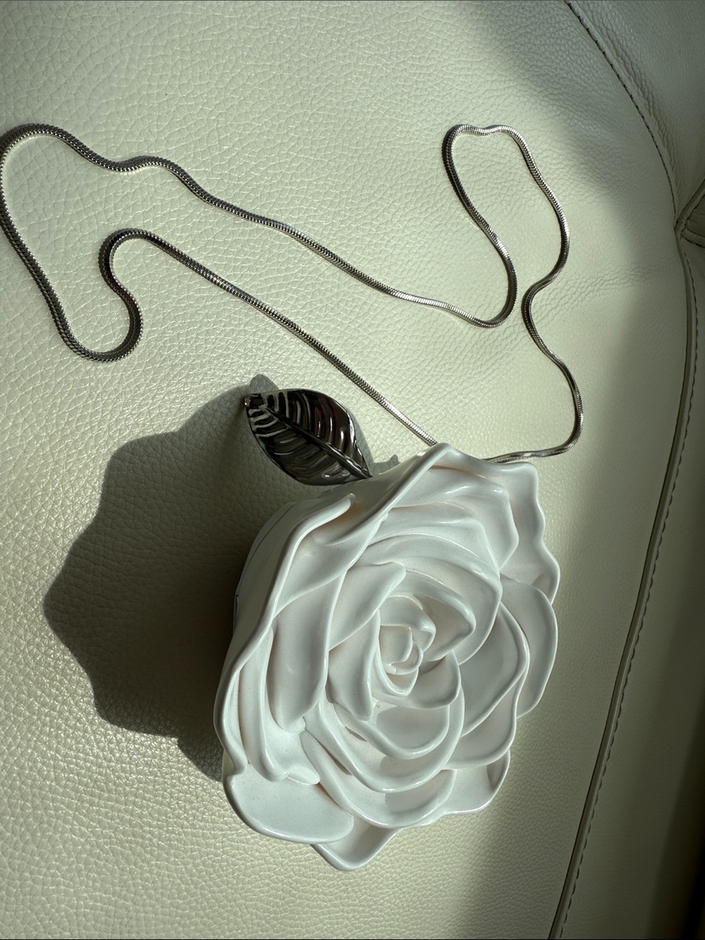 Zara Rose Box Clutch